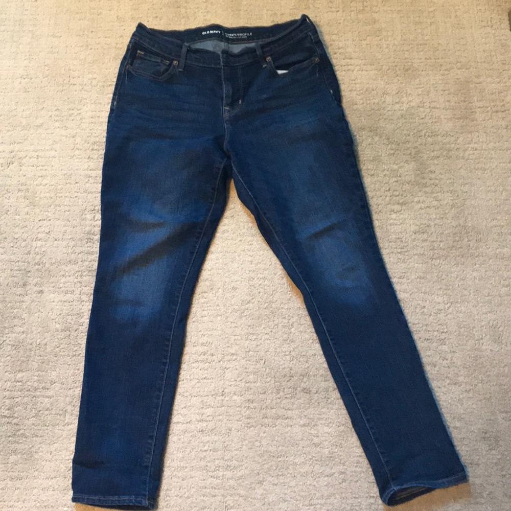 Old Navy mid rise curvy fit jeans